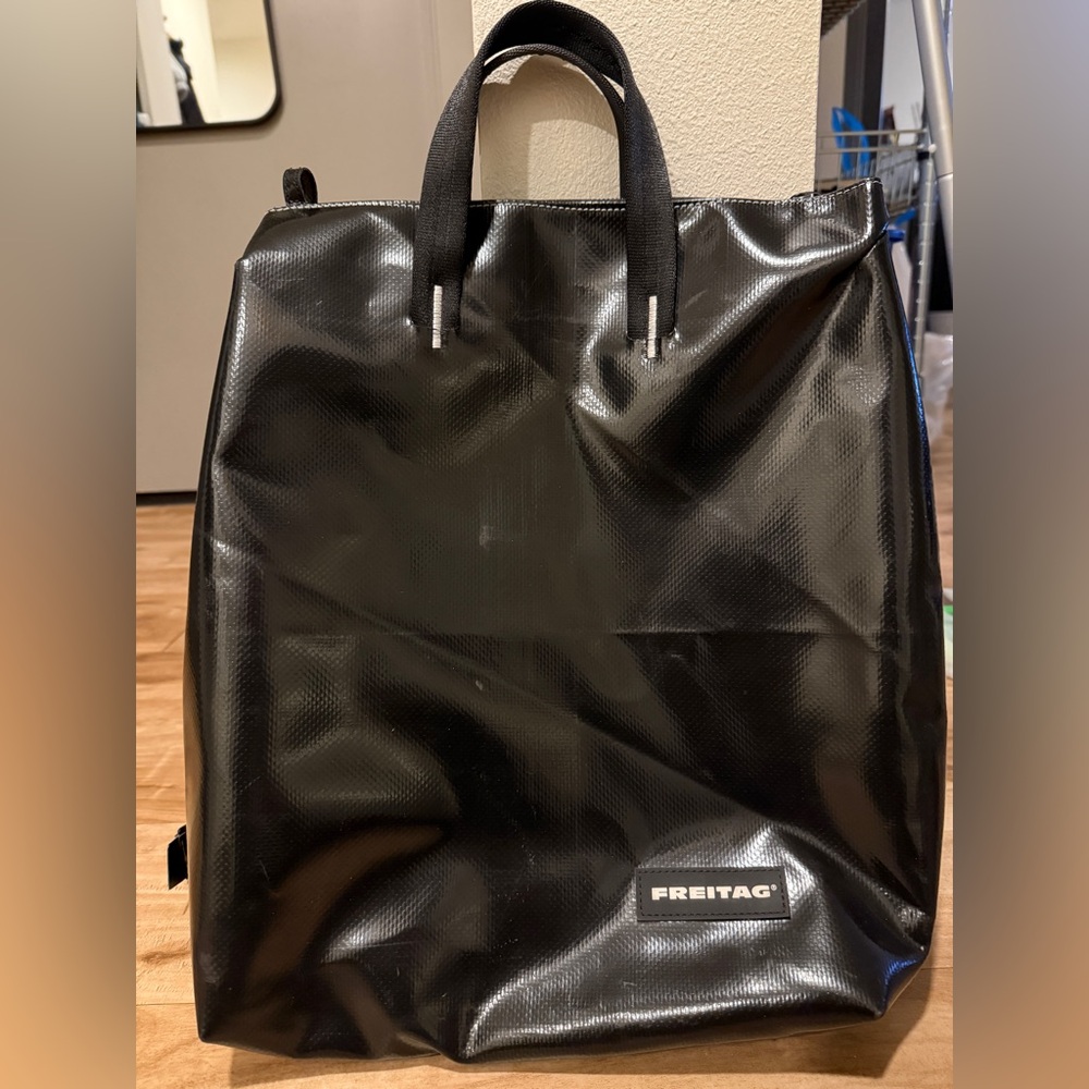 Freitag BACKPACK BAG F201 PETE ALL BLACK